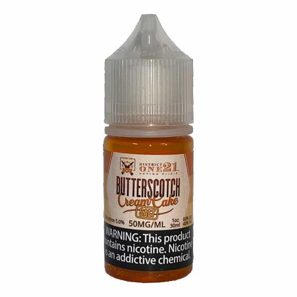 80V Salt - Butter Scotch Creamcake 30mL