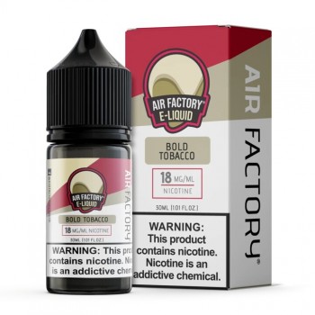 Air Factory Salt - Bold Tobacco 30mL Air Factory Salt - Bold Tobacco 30mL