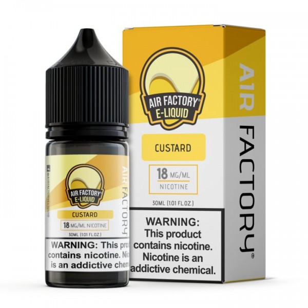 Air Factory Salt - Custard 30mL