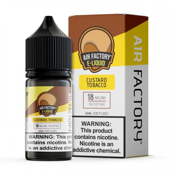 Air Factory Salt - Custard Tobacco 30mL