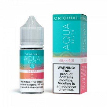 Aqua Synthetic Salts - Pure Peach 30mL Aqua Synthetic Salts - Pure Peach 30mL