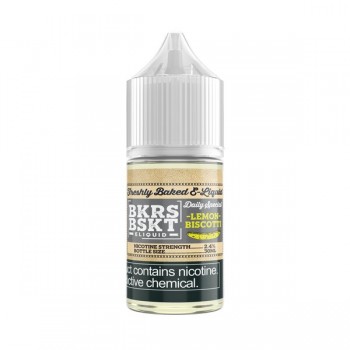 BKRS BSKT Salt - Lemon Biscotti 30mL BKRS BSKT Salt - Lemon Biscotti 30mL