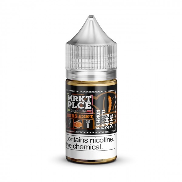 BKRS BSKT Salt - Pumpkin Biscotti 30mL