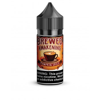Brewed Awakening SALT- Pumpkin Spice 30mL Brewed Awakening SALT- Pumpkin Spice 30mL