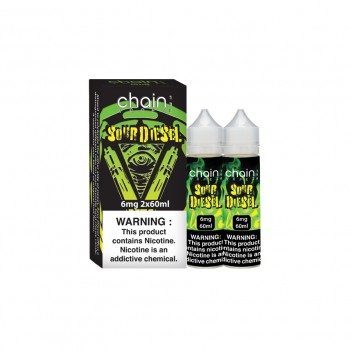 Chain Vapez - Sour Diesel 120mL (2x60mL) Chain Vapez - Sour Diesel 120mL (2x60mL)