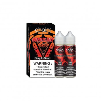 Chain Vapez - Hurricane 120mL (2x60mL) Chain Vapez - Hurricane 120mL (2x60mL)
