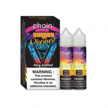 Chain Vapez - Sunset Sherbert 120mL (2x60mL) Chain Vapez - Sunset Sherbert 120mL (2x60mL)