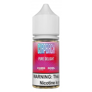 Clapback Salts - Pure Delight 30mL Clapback Salts - Pure Delight 30mL