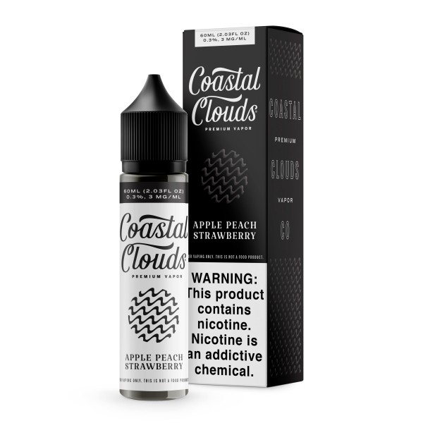 Coastal Clouds - Apple Peach Strawberry 60mL