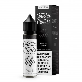 Coastal Clouds - Citrus Peach 60mL (Previously Sugared Nectarine) Coastal Clouds - Citrus Peach 60mL (Previously Sugared Nectarine)