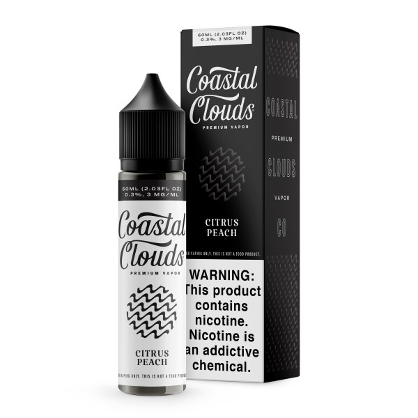 Coastal Clouds - Citrus Peach 60mL (Previously Sugared Nectarine)