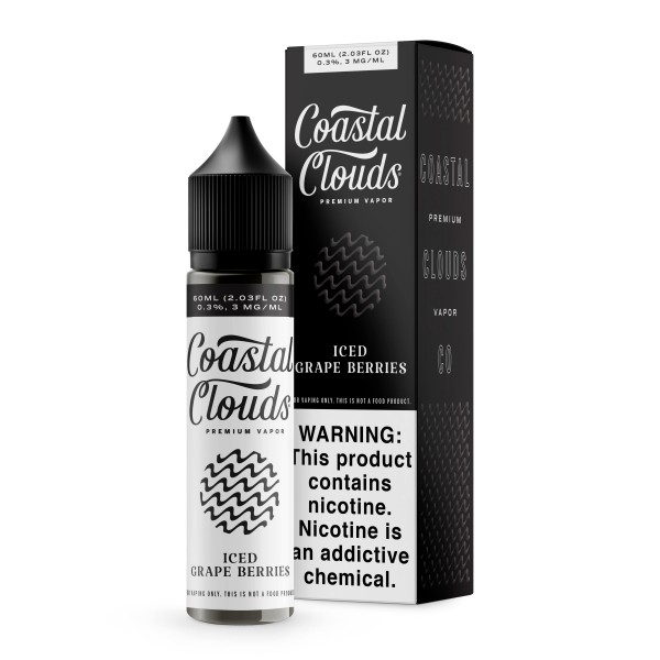 Coastal Clouds - Grape Berries ICED 60mL