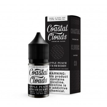 Coastal Clouds Salt - Apple Peach Strawberry 30mL Coastal Clouds Salt - Apple Peach Strawberry 30mL