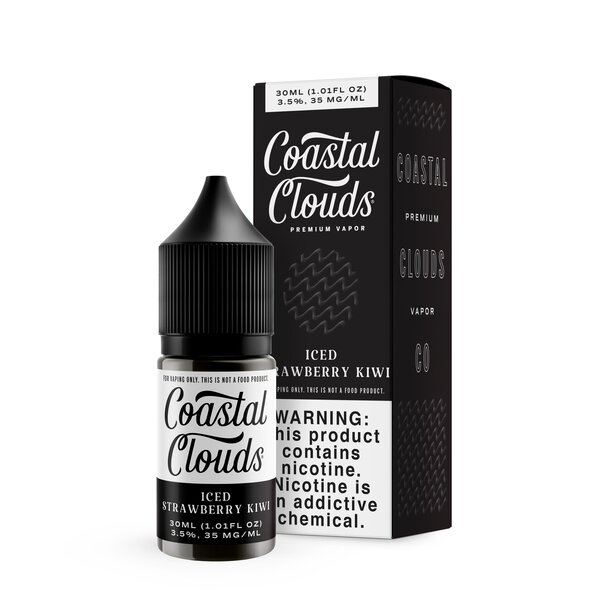 Coastal Clouds Synthetic Salt - Iced Strawberry Kiwi 30mL