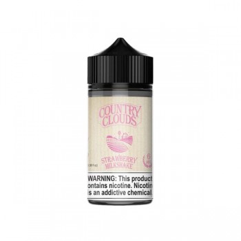 Country Clouds - Strawberry Milkshake 100mL Country Clouds - Strawberry Milkshake 100mL