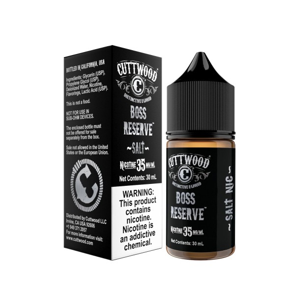 Cuttwood Salt - Boss Reserve 30mL