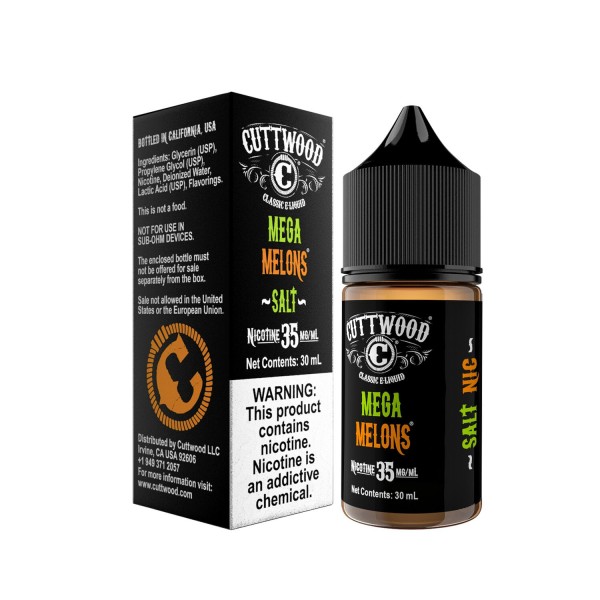 Cuttwood Salt - Mega Melons 30mL