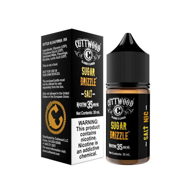 Cuttwood Salt - Sugar Drizzle 30mL