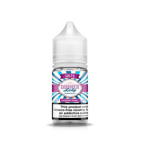 Dinner Lady Synthetic Salt - Blackberry Crumble 30mL