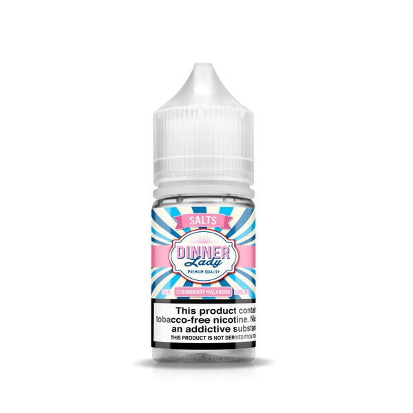 Dinner Lady Synthetic Salt - Strawberry Macaroon 30mL