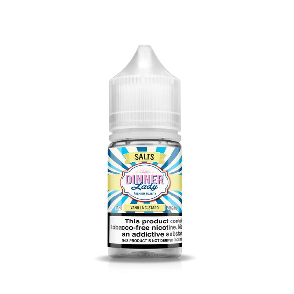 Dinner Lady Synthetic Salt - Vanilla Custard 30mL