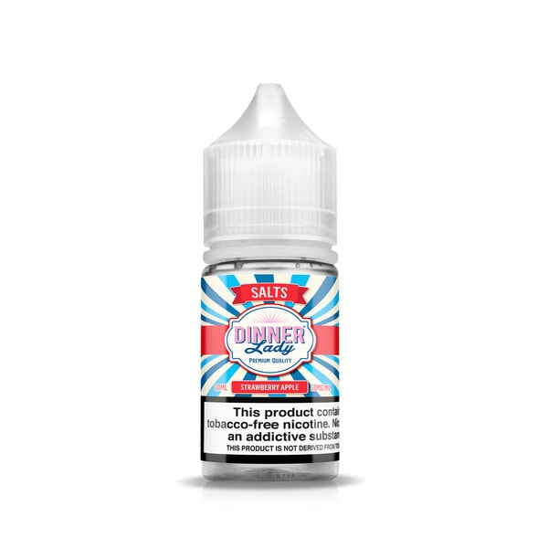 Dinner Lady Synthetic Salt - Strawberry Apple 30mL