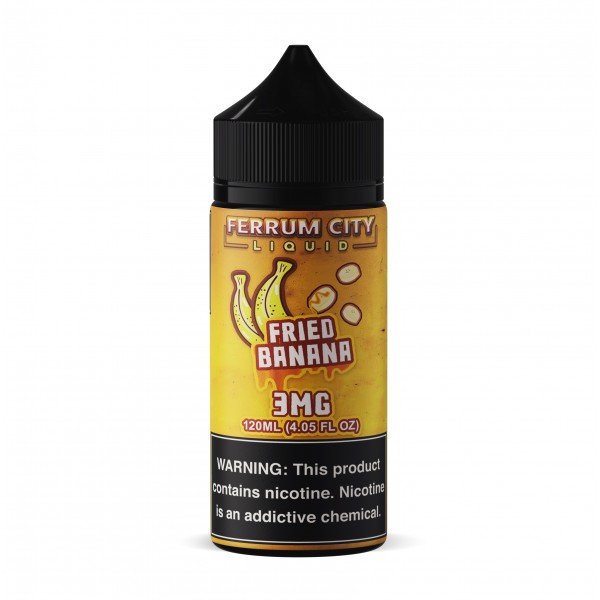 Ferrum City Liquids - Angry Fried Banana 120mL