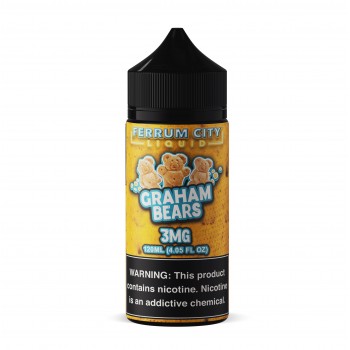 Ferrum City Liquids - Angry Graham Bears 120mL Ferrum City Liquids - Angry Graham Bears 120mL