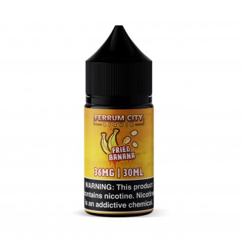 Ferrum City Liquids Salt - Fried Banana 30mL Ferrum City Liquids Salt - Fried Banana 30mL