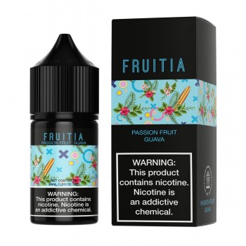 Fruitia Salt - Passion Fruit Guava 30mL Fruitia Salt - Passion Fruit Guava 30mL