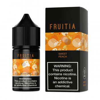 Fruitia Salt - Sweet Peach 30mL Fruitia Salt - Sweet Peach 30mL
