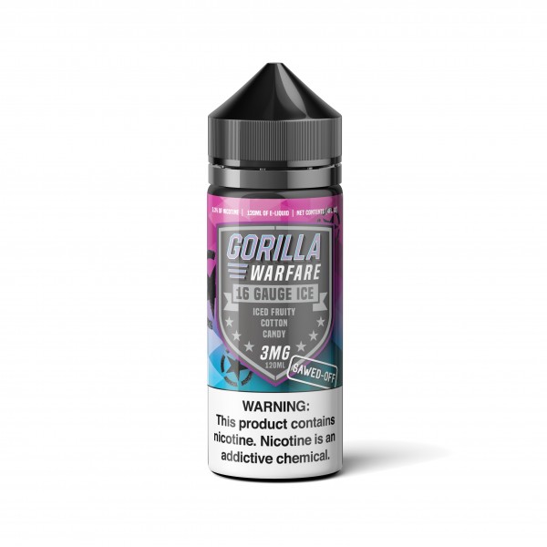 Gorilla Warfare - 16 Gauge Ice 120mL