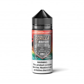 Gorilla Warfare - 20 Gauge Ice 120mL Gorilla Warfare - 20 Gauge Ice 120mL