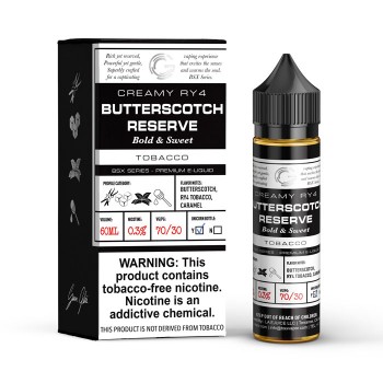 Glas BSX Series Synthetic - Butterscotch Reserve 60mL Glas BSX Series Synthetic - Butterscotch Reserve 60mL