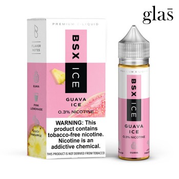 Glas BSX Series Synthetic - Guava Ice 60mL Glas BSX Series Synthetic - Guava Ice 60mL