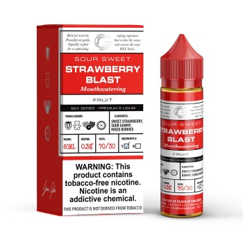 Glas BSX Series Synthetic - Strawberry Blast 60mL Glas BSX Series Synthetic - Strawberry Blast 60mL