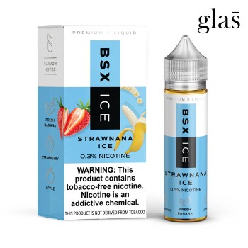 Glas BSX Series Synthetic - Strawnana Ice 60mL Glas BSX Series Synthetic - Strawnana Ice 60mL