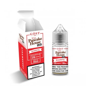 The Pancake House Synthetic Salts - Strawberry 30mL The Pancake House Synthetic Salts - Strawberry 30mL