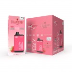 Invy 6000 Disposable 0mg NICOTINE FREE - Strawberry Kiss