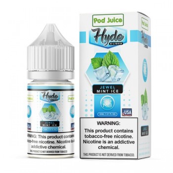 Hyde Pod Juice Synthetic Salts - Jewel Mint Ice 30mL Hyde Pod Juice Synthetic Salts - Jewel Mint Ice 30mL