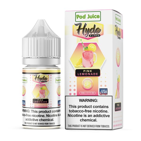 Hyde Pod Juice Synthetic Salts - Pink Lemonade 30mL