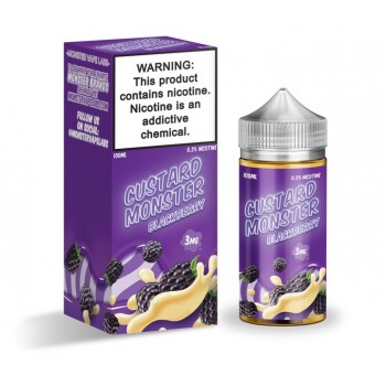 Custard MONSTER Synthetic - Blackberry 100mL Custard MONSTER Synthetic - Blackberry 100mL