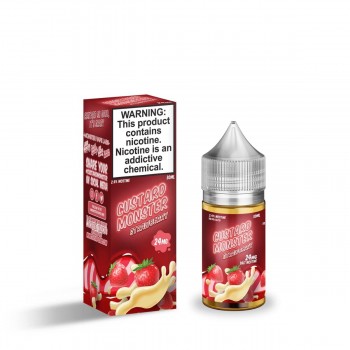 Custard MONSTER Synthetic Salt - Strawberry Custard 30mL Custard MONSTER Synthetic Salt - Strawberry Custard 30mL