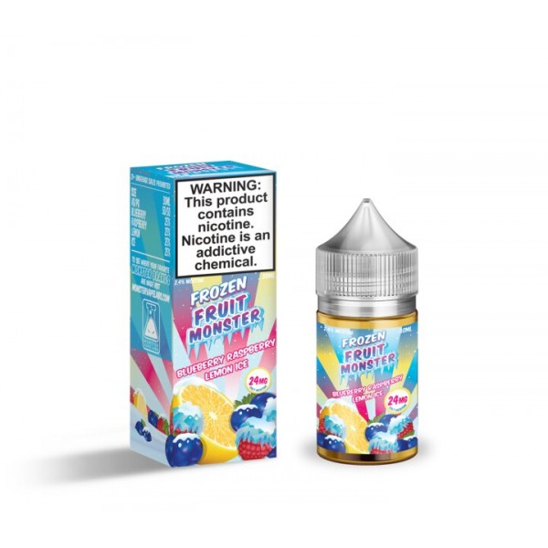 Frozen Fruit MONSTER Synthetic Salt - Blueberry Raspberry Lemon ICE 30mL