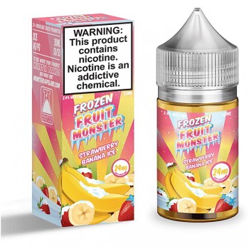 Frozen Fruit MONSTER Synthetic Salt - Strawberry Banana Ice 30mL Frozen Fruit MONSTER Synthetic Salt - Strawberry Banana Ice 30mL