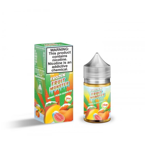 Frozen Fruit MONSTER Synthetic Salt - Mango Peach Guava ICE 30mL