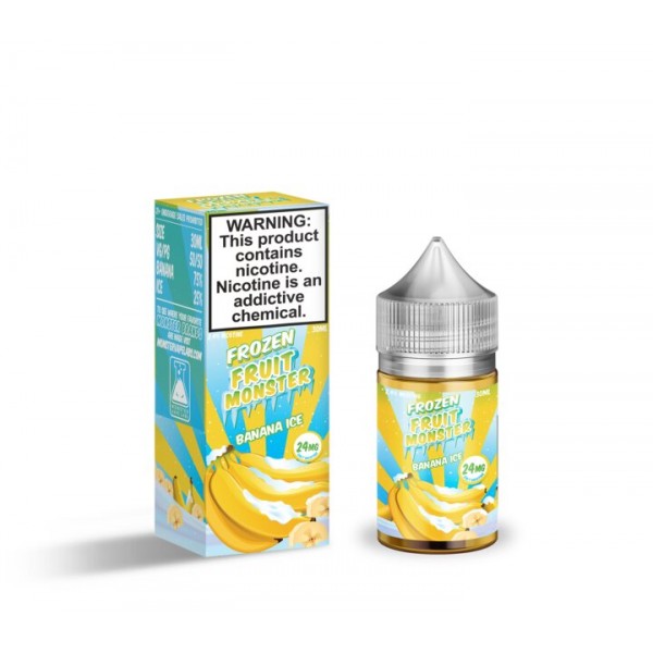 Frozen Fruit MONSTER Synthetic Salt - Banana ICE 30mL