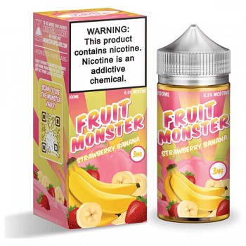 Fruit MONSTER Synthetic - Strawberry Banana 100mL Fruit MONSTER Synthetic - Strawberry Banana 100mL