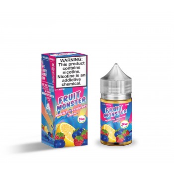 Fruit MONSTER Synthetic Salt - Blueberry Raspberry Lemon 30mL Fruit MONSTER Synthetic Salt - Blueberry Raspberry Lemon 30mL