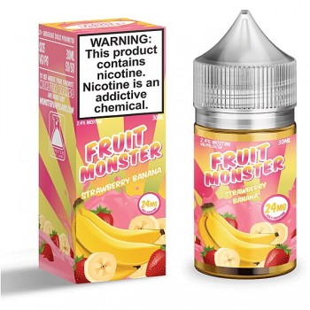Fruit MONSTER Synthetic Salt - Strawberry Banana 30mL Fruit MONSTER Synthetic Salt - Strawberry Banana 30mL